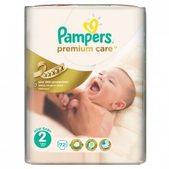 Pampers Premium Care 2 Mini (3-6kg) 72ks