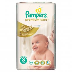 Pampers Premium Care 3 Midi (4-9kg) 60ks