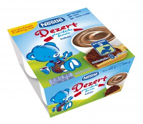 Nestlé Baby Dezert kakaový - 4x100g