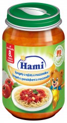 Hami Špagety s rajčaty a mozzarellou - 200g