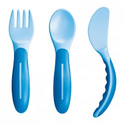 MAM Příbor Baby´s Cutlery od 6 měsíce 3 ks modrá