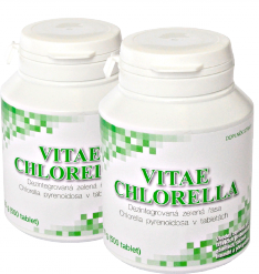 Vitae Chlorella 2 x 100 g - 1000 tbl.