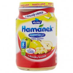 Hamánek Happy fruit s kousky hrušek 190 g