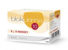 Blokurima 2g D-manózy sáčky 10x4g