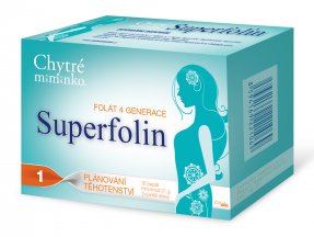 Chytré miminko Superfolin 1 PLAN 30 kapslí