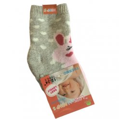 Thermo bavlněné ponožky dívčí 12-24 měsíců